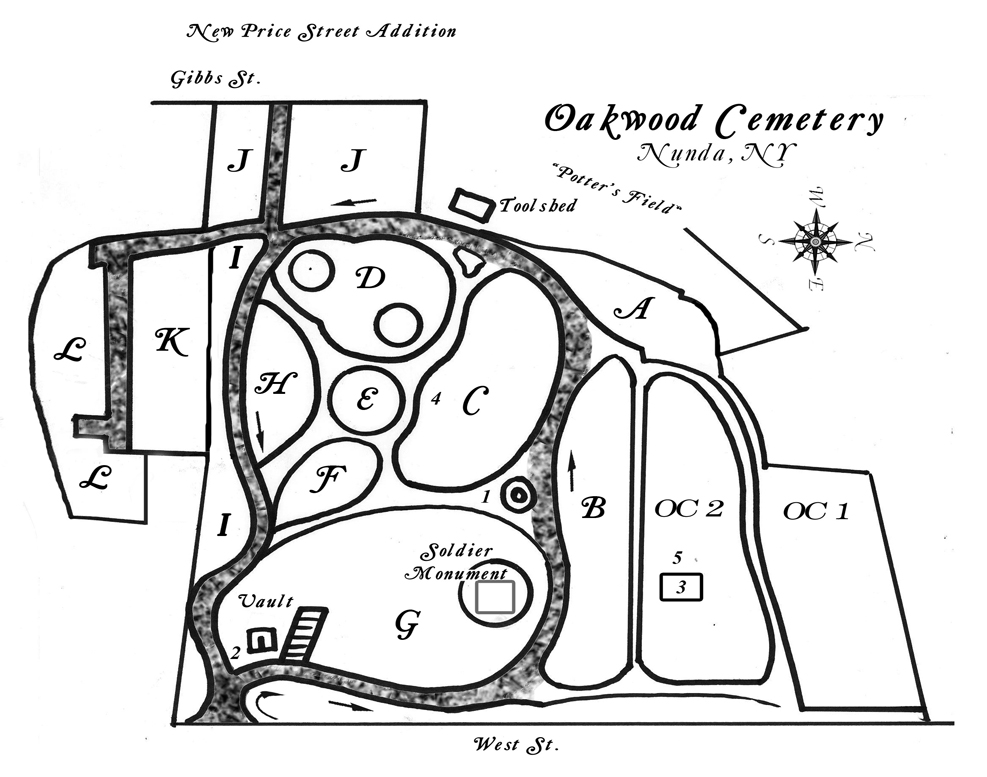 oakwood map